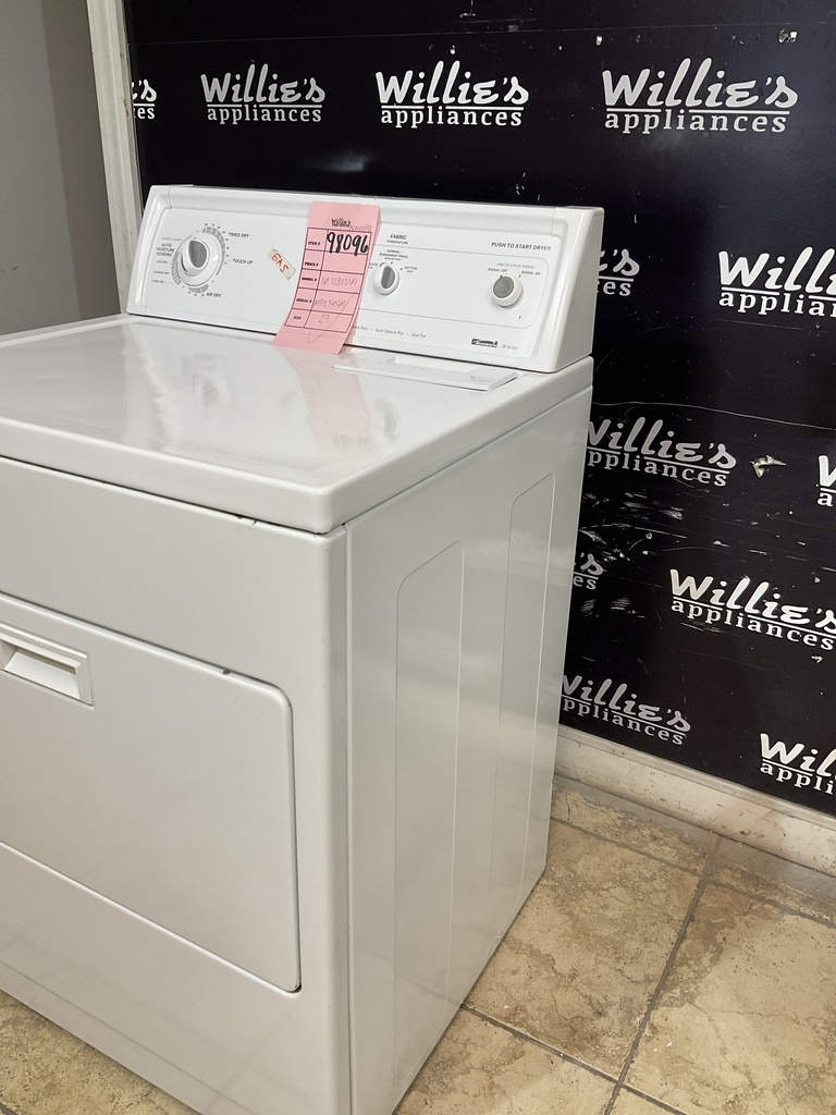 Kenmore Used Natural Gas Dryer 29inches (White)