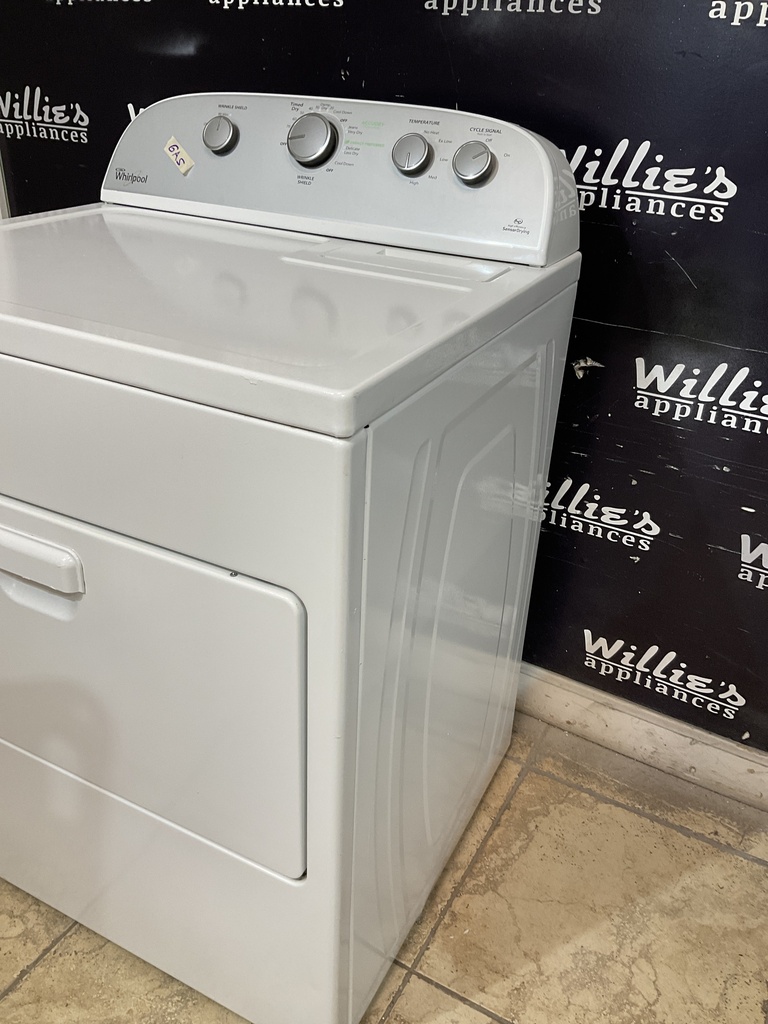 Whirlpool Used Natural Gas Dryer 29inches (White) 