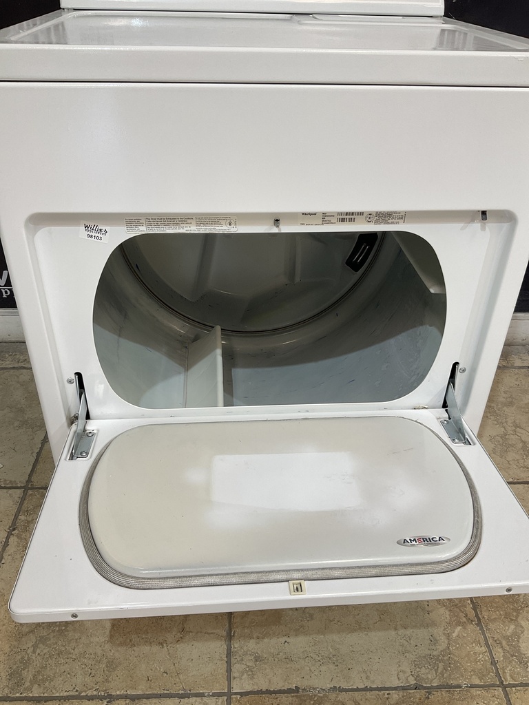 Whirlpool Used Natural Gas Dryer 29inches (White) 