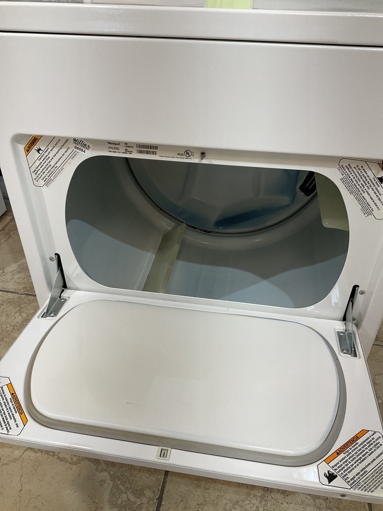 Whirlpool Used Electric Dryer 220volts (30 AMP) 29inches {3 prong} (White) 