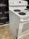 Ge Used Electric Stove 220volts (40/50 AMP) 30inches {no cord} (White) 