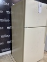 Whirlpool Used Refrigerator Top and Bottom 30x65 1/2” (Bisque)