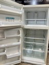 Whirlpool Used Refrigerator Top and Bottom 30x65 1/2” (Bisque)