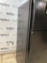 Whirlpool Used Refrigerator Top and Bottom 30x65 1/2” (Black) 