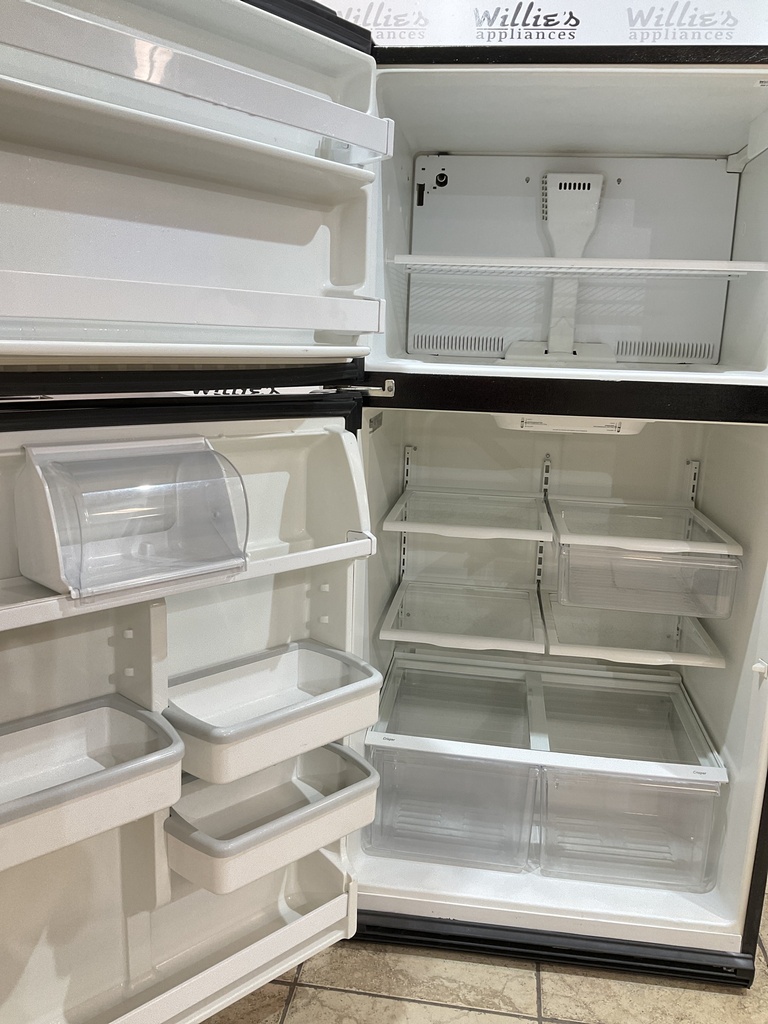 Whirlpool Used Refrigerator Top and Bottom 33x66