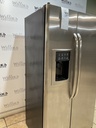 Ge Used Refrigerator Side by Side Counter Depth 36x69 1/2” (Stainless Steel) 