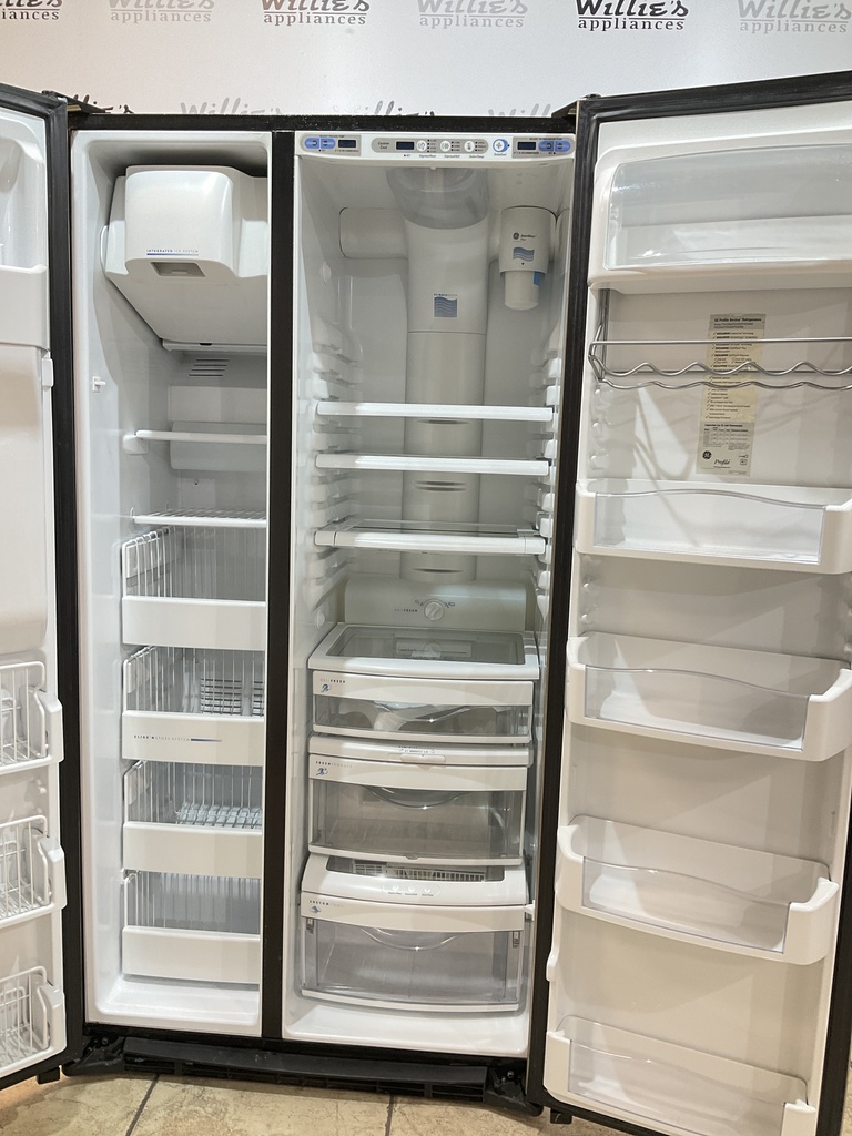 Ge Used Refrigerator Side by Side Counter Depth 36x69 1/2” (Stainless Steel) 
