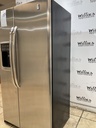 Ge Used Refrigerator Side by Side Counter Depth 36x69 1/2” (Stainless Steel) 