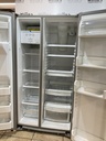 Ge Used Refrigerator Side by Side 36x68 1/2” (Stainless Steel)