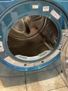 Lg Used Electric Set Washer/Dryer Front-load 27inches {3 prong} (Bahama Blue) 