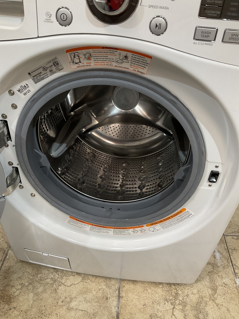 Lg Used Washer Front-load 27inches (White) 