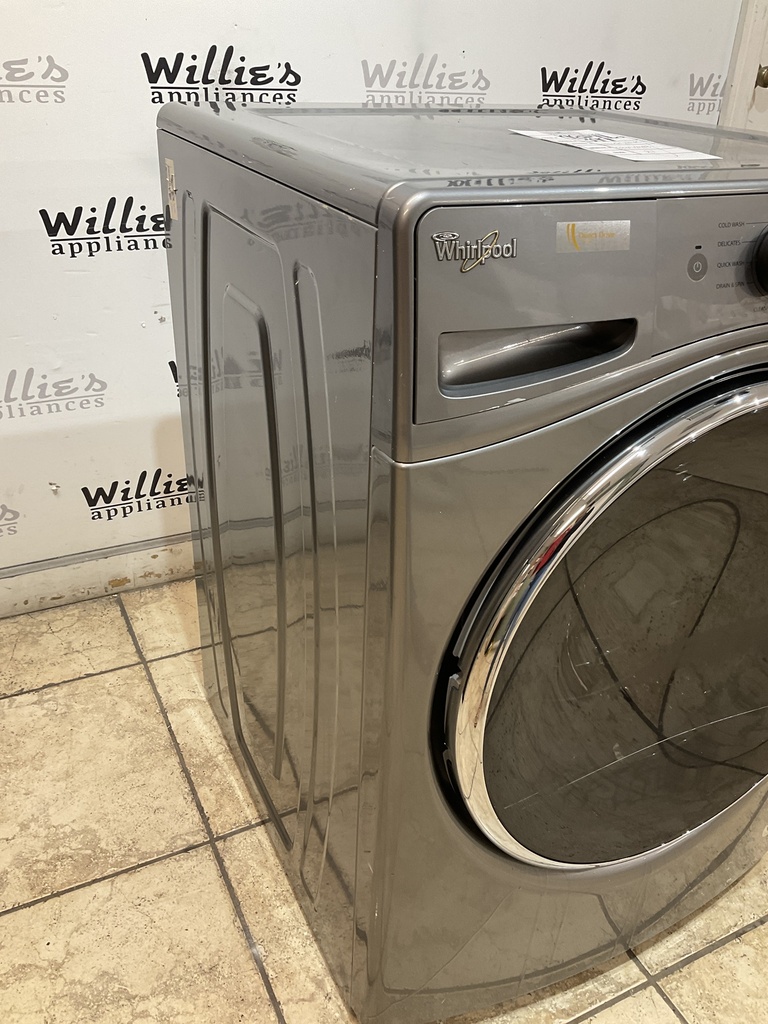 Whirlpool Used Washer Front-load 27inches (Grey) 