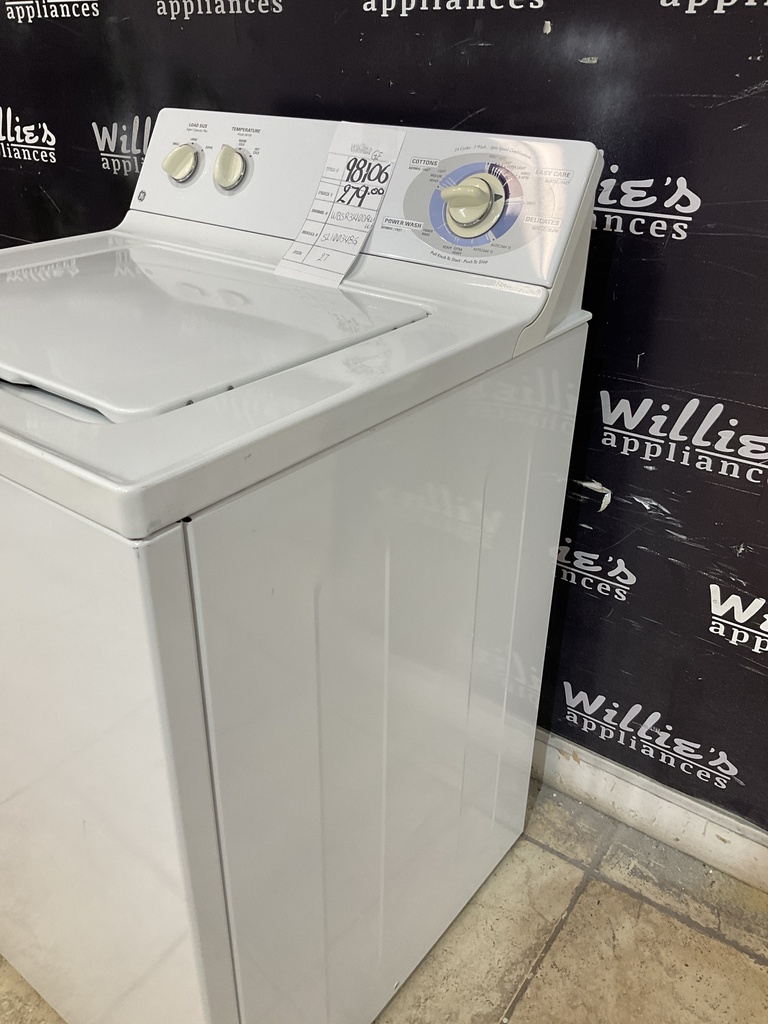 Ge Used Washer Top-load 27inches (White) 