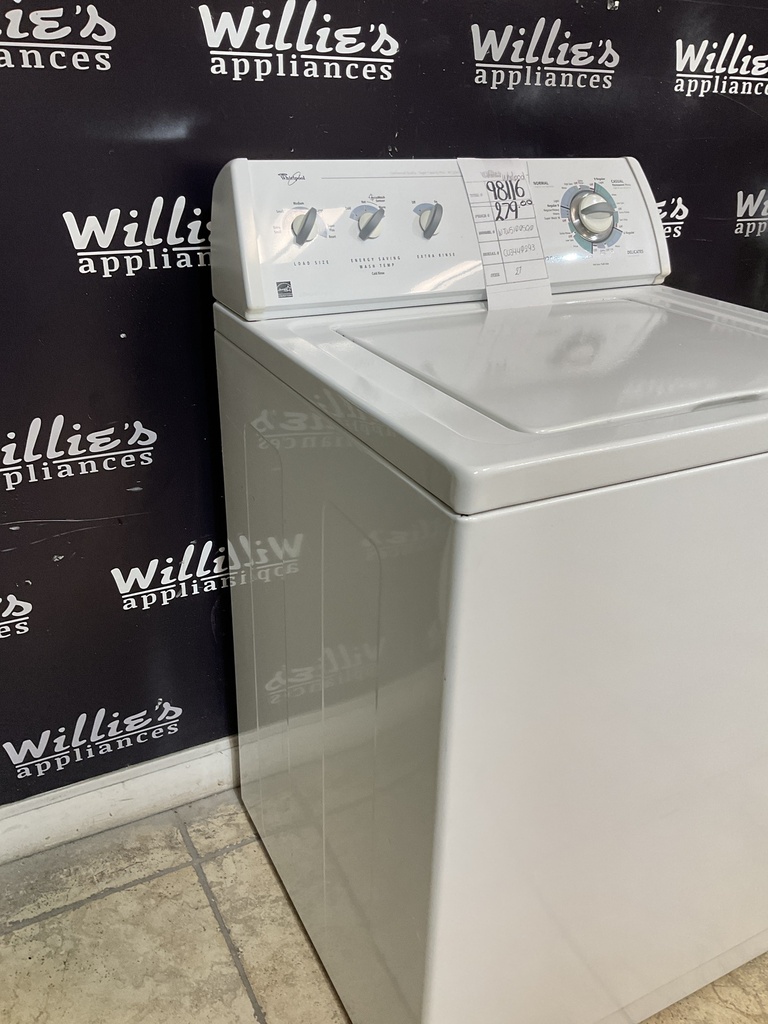 Whirlpool Used Washer Top-load 27inches (White) 