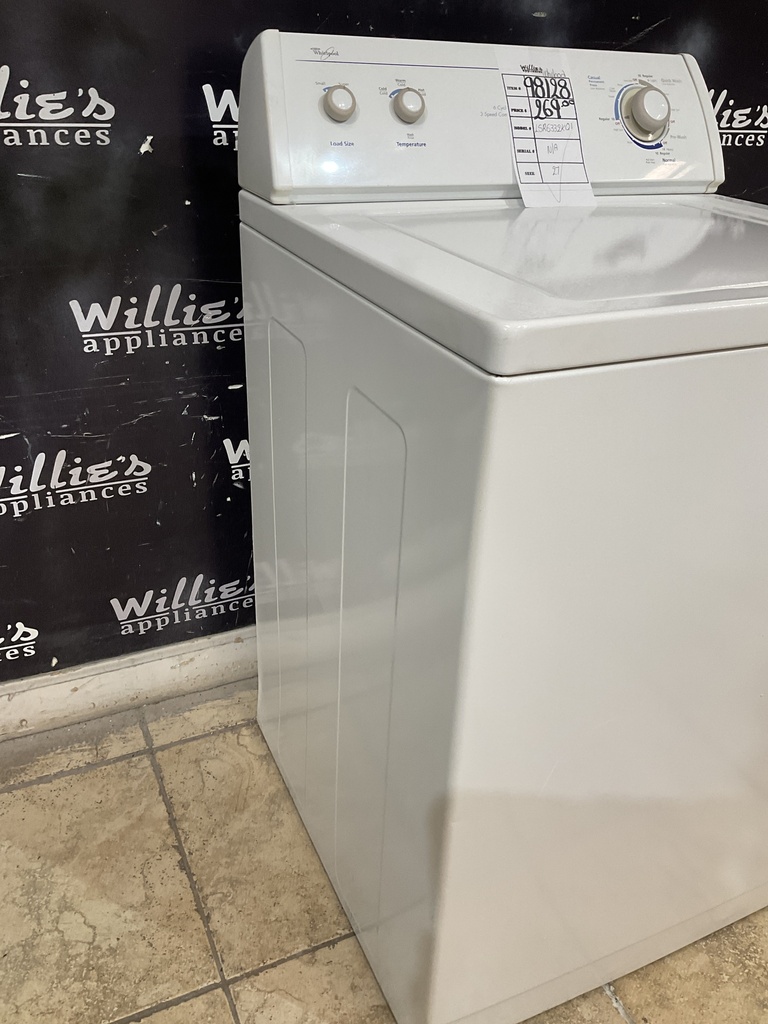 Whirlpool Used Washer Top-load 27inches (White) 