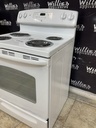 Ge Used Electric Stove 220volts (40/50 AMP) 30inches {4 prong} (White) 