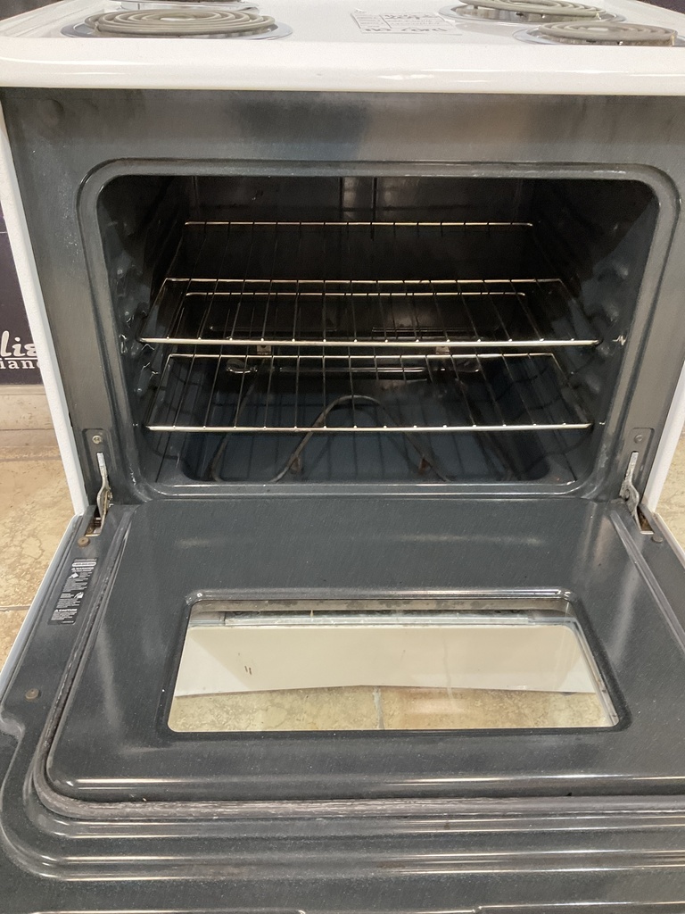 Frigidaire Used Electric Stove 220volts (40/50 AMP) 30inches {no cord} (White) 