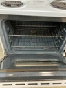 Ge Used Electric Stove 220volts (40/50 AMP) 30inches {no cord} (White) 