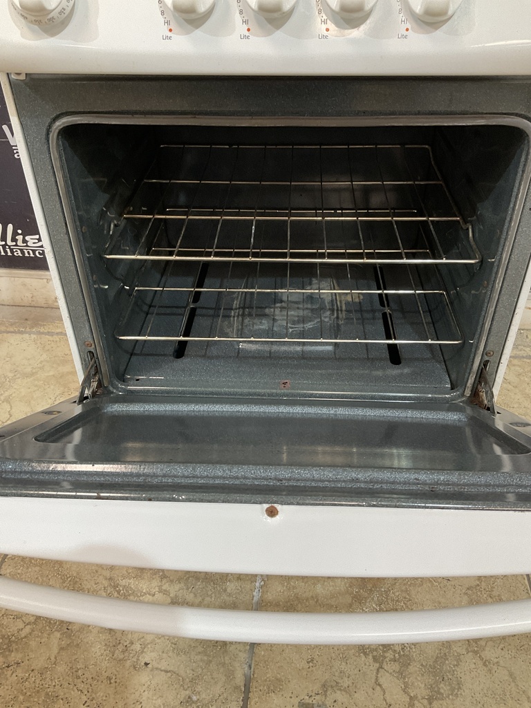 Hotpoint Used Natural Gas Stove 24inches (White) 
