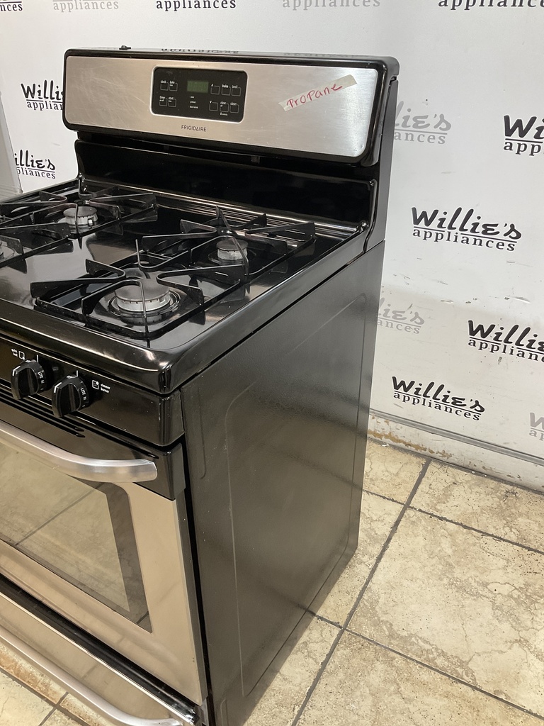 Frigidaire Used Gas Propane Stove 30inches (Stainless Steel)
