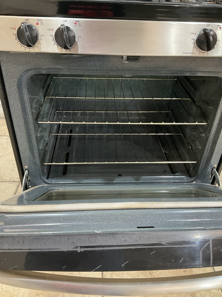 Ge Used Natural Gas Stove 30inches (Stainless Steel) 