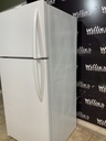Frigidaire Used Refrigerator Top and Bottom 30x65 1/2” (White) 