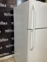 Frigidaire Used Refrigerator Top and Bottom 30x65 1/2” (White) 