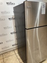 Frigidaire Used Refrigerator Top and Bottom 28x64 1/2” (Stainless Steel) 