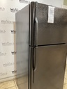 Ge Used Refrigerator Top and Bottom 30x66 1/2” (Black) 