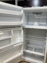 Ge Used Refrigerator Top and Bottom 28x61 1/2” (White) 