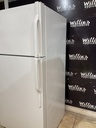 Ge Used Refrigerator Top and Bottom 28x61 1/2” (White) 