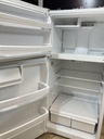 Hotpoint Used Refrigerator Top and Bottom 28x61 1/2” (White) 