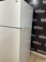 Hotpoint Used Refrigerator Top and Bottom 28x61 1/2” (White) 
