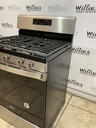 Whirlpool Used Natural Gas Stove 30inches (Stainless Steel)