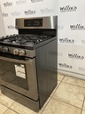 Lg Used Natural Gas Stove 30inches (Black Stainless) 