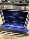 Lg Used Natural Gas Stove 30inches (Black Stainless) 
