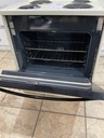 Amana Used Electric Stove 220volts (40/50 AMP) 30inches {4 prong} (Bisque/Black)