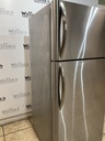 Frigidaire Used Refrigerator Top and Bottom 30x65 1/2” (Stainless Steel) 