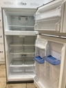 Frigidaire Used Refrigerator Top and Bottom 30x65 1/2” (Stainless Steel) 
