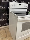 Whirlpool Used Electric Stove 220volts (40/50 AMP) 30inches {no cord} (White) 