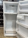 Ge Used Refrigerator Top and Bottom 28x67 (White) 