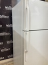 Ge Used Refrigerator Top and Bottom 28x67 (White) 