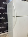 Frigidaire Used Refrigerator Top and Bottom 30x65 1/2” (Bisque) 