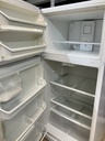 Frigidaire Used Refrigerator Top and Bottom 30x65 1/2” (White) 