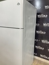 White Westinghouse Used Refrigerator  Top and Bottom 30x65 1/2” (White) 