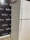Ge Used Refrigerator Top and Bottom 30x66 1/2” (White) 