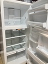 Ge Used Refrigerator Top and Bottom 30x66 1/2” (White) 