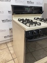Hotpoint Used Natural Gas Stove 30inches (Bisque/Black) 