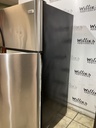 Frigidaire Used Refrigerator Top and Bottom 30x65 1/2” (Stainless Steel) 