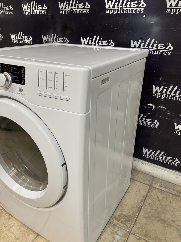 Kenmore Used Electric Dryer 220volts (30AMP) 27inches {4 prong} (White) 